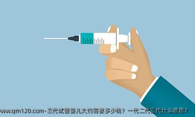 三代试管婴儿大约需要多少钱?一代二代三代什么意思?