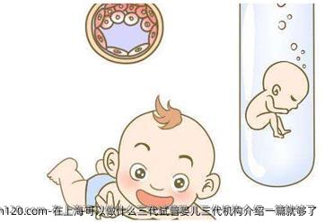 在上海可以做什么三代试管婴儿三代机构介绍一篇就够了