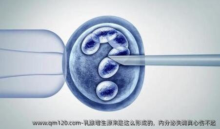 乳腺增生原来是这么形成的，内分泌失调真心伤不起