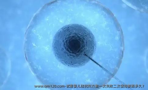 试管婴儿拮抗剂方案一次失败二次促排要隔多久？