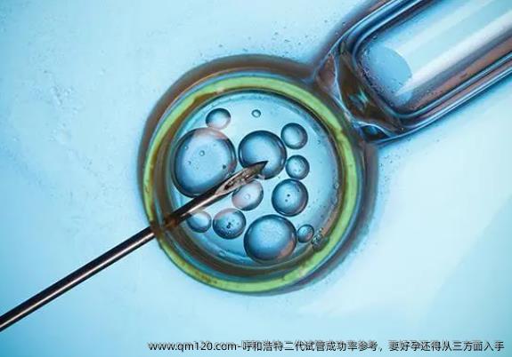 呼和浩特二代试管成功率参考，要好孕还得从三方面入手