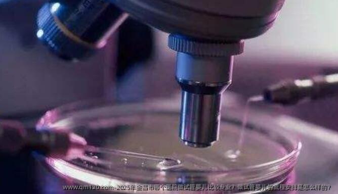 2025年金昌市哪个医院做试管婴儿比较专业？做试管婴儿的流程安排是怎么样的？