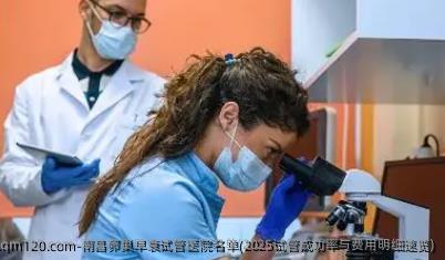 南昌卵巢早衰试管医院名单(2025试管成功率与费用明细速览)