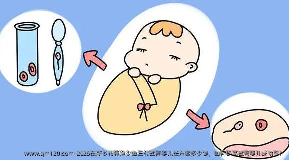 2025在新乡市卵泡少做三代试管婴儿长方案多少钱，如何提高试管婴儿成功率？