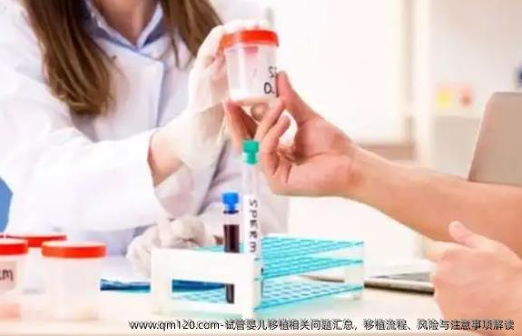 试管婴儿移植相关问题汇总，移植流程、风险与注意事项解读