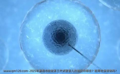 2025年襄阳市能做第三代试管婴儿的医院有哪些？能用社保报销吗？