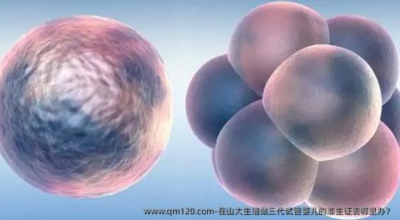 在山大生殖做三代试管婴儿的准生证去哪里办？