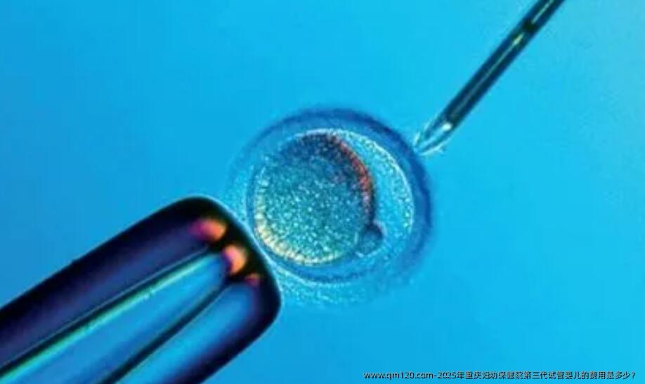 2025年重庆妇幼保健院第三代试管婴儿的费用是多少？