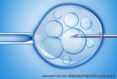 试管移植后不着床有什么症状或感觉