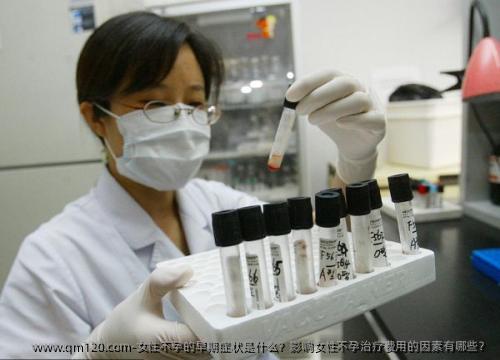 女性不孕的早期症状是什么？影响女性不孕治疗费用的因素有哪些？