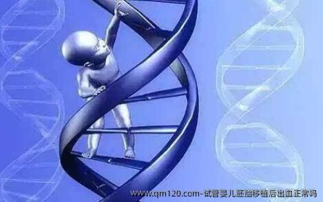 试管婴儿胚胎移植后出血正常吗