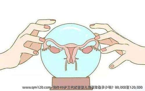 焦作49岁三代试管婴儿需要准备多少钱？80,000至120,000