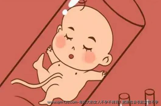 年纪大的女人不孕不育吗？肥胖也会引起女性不孕