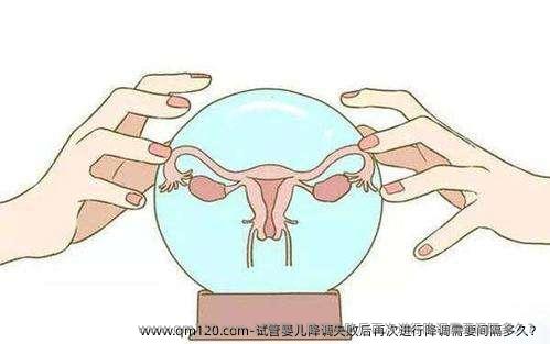 试管婴儿降调失败后再次进行降调需要间隔多久？