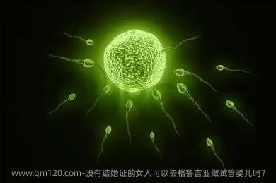 没有结婚证的女人可以去格鲁吉亚做试管婴儿吗？