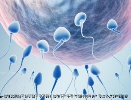 女性宫寒会不会导致不孕不育？女性不孕不育与妇科病有关？要当心这5种妇科病