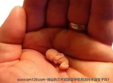 佛山的三代试管助孕机构支持未婚生子吗？