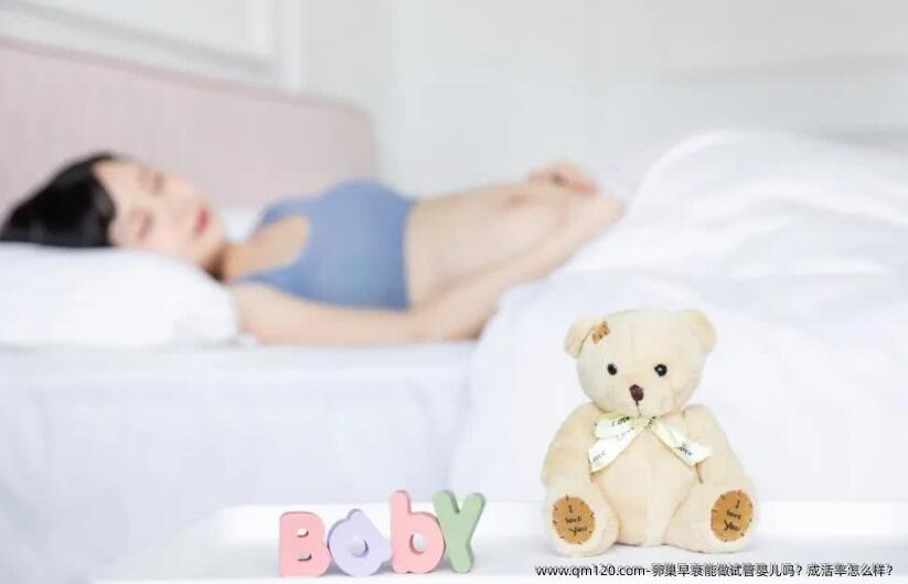 卵巢早衰能做试管婴儿吗？成活率怎么样？