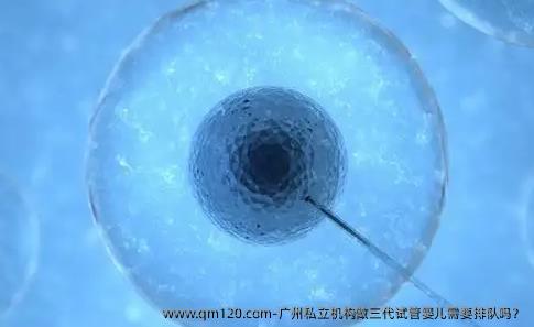广州机构做三代试管婴儿需要排队吗？