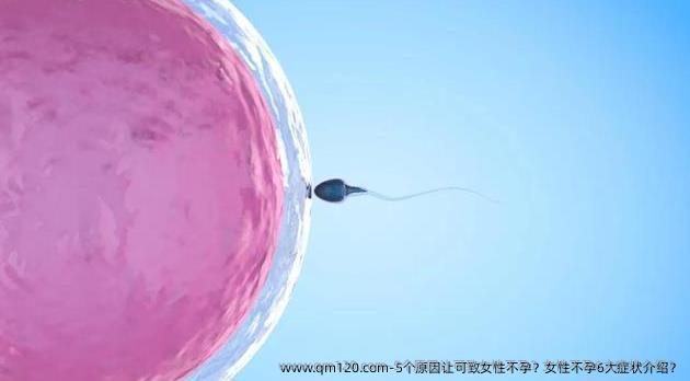 5个原因让可致女性不孕？女性不孕6大症状介绍？