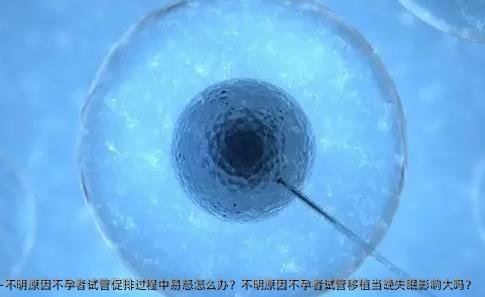 不明原因不孕者试管促排过程中易怒怎么办？不明原因不孕者试管移植当晚失眠影响大吗？