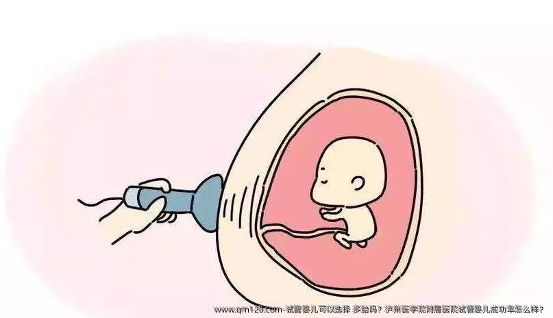 试管婴儿可以选择 多胎吗？泸州医学院附属医院试管婴儿成功率怎么样？