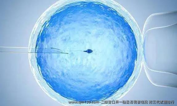 **宫口开一指是否需要住院 附<a href=