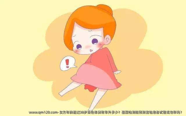 ‌女方年龄超过38岁染色体异常率升多少？‌‌基因检测能预测宫粘患者试管成功率吗？‌