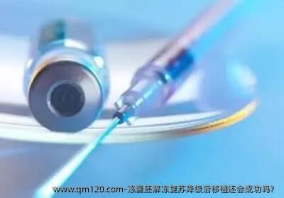 冻囊胚解冻复苏降级后<a href=