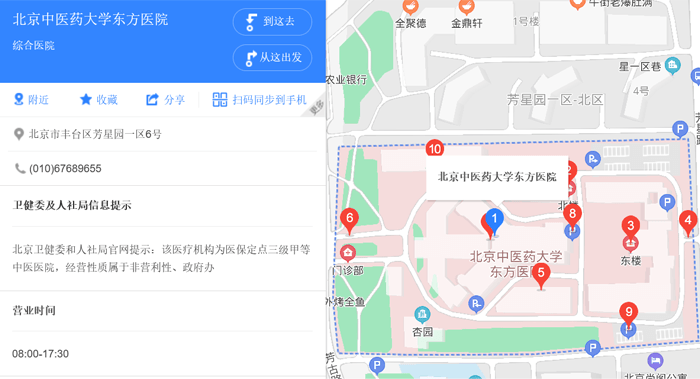 东方医院地址